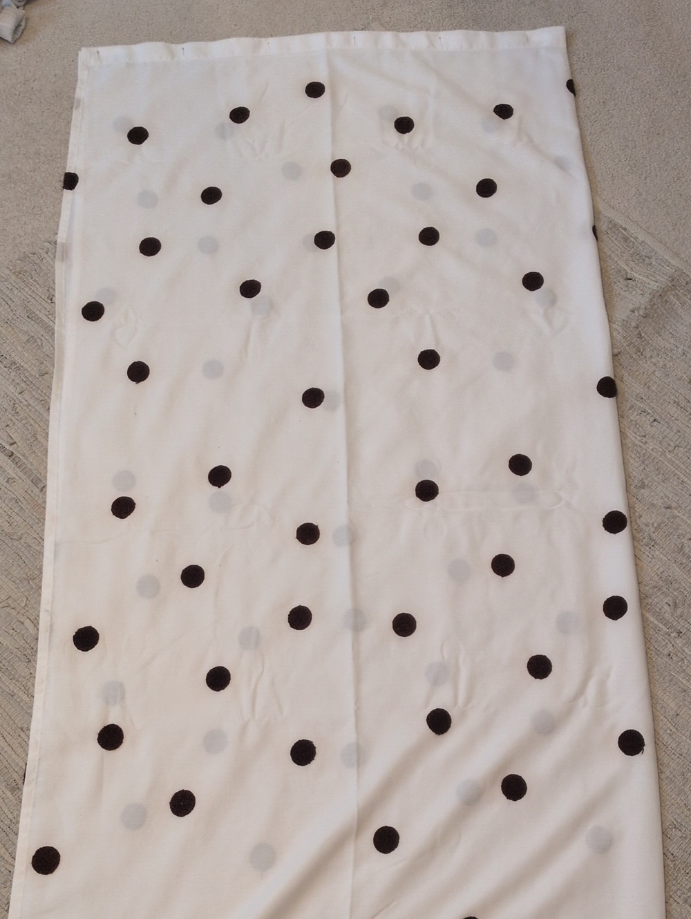 Pillowfort White Shower Curtain